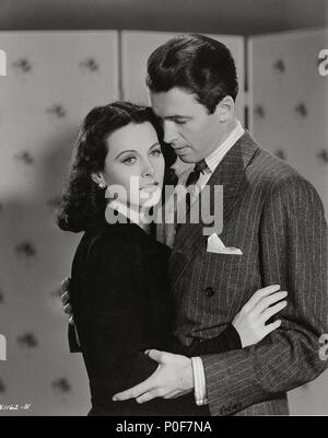 Pellicola originale titolo: Venite a vivere con me. Titolo inglese: Vieni a vivere con me. Regista: Clarence Brown. Anno: 1941. Stelle: JAMES STEWART; Hedy Lamarr. Credito: M.G.M / Album Foto Stock