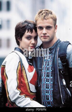 Pellicola originale titolo: gli hacker. Titolo italiano: gli hacker. Regista: IAIN SOFTLEY. Anno: 1995. Stelle: ANGELINA JOLIE; Jonny Lee Miller. Credito: United Artists / Album Foto Stock