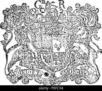 . Inglese: Fleuron dal libro: atti e legislazioni, passata dal grande e Tribunale o gruppo di Sua Maestà la provincia del Massachusetts-Bay in New-England: iniziato e tenuto a Boston su Mercoledì il ventottesimo giorno di maggio, 1755. E proseguito da emporio prorogations e rinvio a mercoledì il quattordicesimo giorno del mese di gennaio seguente, e poi ha incontrato. 259 atti e legislazioni Fleuron W014756-1 Foto Stock