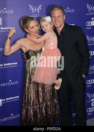 Rebecca Gayheart-Dane, Eric Dane e figlia di Billie Beatrice a xiii Chrysalis Butterfly nella sfera privata di Brentwood Mandeville Canyon stato in Los Angeles.a Rebecca Gayheart-Dane, Eric Dane e figlia di Billie Beatrice 135 ------------- Red Carpet Event, verticale, STATI UNITI D'AMERICA, industria cinematografica, celebrità, fotografia, Bestof, arte cultura e intrattenimento, Topix celebrità moda / Verticale, meglio di, evento nella vita di Hollywood - California, moquette rossa e dietro le quinte, USA, industria cinematografica, celebrità, movie celebrità, personaggi televisivi, musica celebrità, fotografia, Bestof, arti e cultura Ent Foto Stock