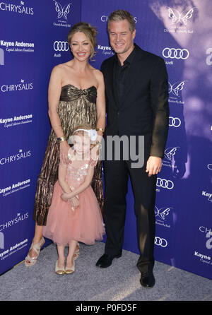 Rebecca Gayheart-Dane, Eric Dane e figlia di Billie Beatrice a xiii Chrysalis Butterfly nella sfera privata di Brentwood Mandeville Canyon stato in Los Angeles.a Rebecca Gayheart-Dane, Eric Dane e figlia di Billie Beatrice 136 ------------- Red Carpet Event, verticale, STATI UNITI D'AMERICA, industria cinematografica, celebrità, fotografia, Bestof, arte cultura e intrattenimento, Topix celebrità moda / Verticale, meglio di, evento nella vita di Hollywood - California, moquette rossa e dietro le quinte, USA, industria cinematografica, celebrità, movie celebrità, personaggi televisivi, musica celebrità, fotografia, Bestof, arti e cultura Ent Foto Stock