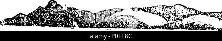 . Inglese: Fleuron dal libro: un viaggio intorno al mondo, negli anni MDCCXL, I, II, III, IV. Da George Anson, Esq; ora Lord Anson, comandante in capo di uno squadrone di Sua Maestà di navi, inviato su una spedizione al South-Seas. Compilato da le sue carte e materiali, da Richard Walter, M. A. Cappellano di Sua Maestà della nave il centurione, in spedizione. Illustrato con quarantadue di rame-piastre. 249 Un viaggio intorno al mondo, negli anni MDCCXL, I, II, III, IV Fleuron T080838-51 Foto Stock