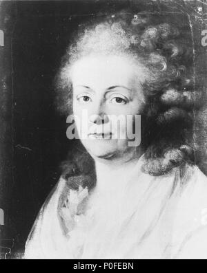 . Deutsch: Bildnis der Herzogin Anna Amalia von Weimar inglese: Ritratto di Anna Amalia di Brunswick-Wolfenbüttel (1739-1807), duchessa di Sassonia-weimar ed Eisenach . 1795 19 Anna Amalie Foto Stock