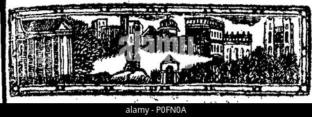 . Inglese: Fleuron dal libro: Adam's del lusso e della Vigilia cookery; o, l'orto display'd. In due parti. I. annunziando la migliore e la maggior parte dei metodi approvati di sollevamento e portare alla maggiore perfezione, tutti i prodotti della cucina-giardino; con un Kalendar annunziando i diversi prodotti di ogni mese e il business proprio di essere fatto. II. Contenente una grande raccolta di ricevute per il condimento di tutti i tipi di cucina-roba in modo da offrire una grande varietà di a buon mercato, salutari e piatti appetitosi. A cui si aggiunge la virtù fisiche di ogni erba e radice. Progettato per l'uso Foto Stock