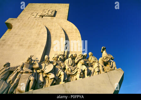 1993 MONUMENTO STORICO AI NAVIGATORI SCOPERTE PRINCIPE ENRICO IL NAVIGATORE (©COTTINELLI TELMO & DE ALMEIDA 1960) LISBONA PORTOGALLO Foto Stock