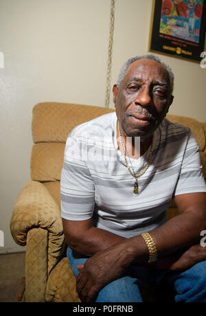 Un uomo di 81 anni, Tucson, Arizona, Stati Uniti. Foto Stock