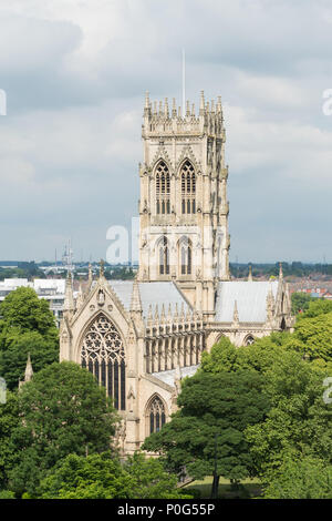Doncaster Minster - St George's Minster, Doncaster, South Yorkshire, Inghilterra, Regno Unito Foto Stock