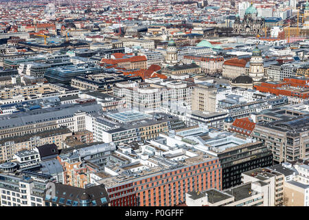 Vista su Berlin-Mitte, Gendarmenmarkt, Germania Foto Stock