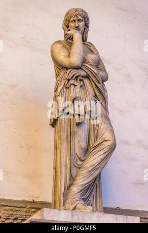 Statua Sabine donna nella Loggia dei Lanzi a Firenze, Italia Foto Stock