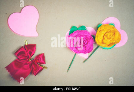 Foto di amore e di cuore Foto Stock