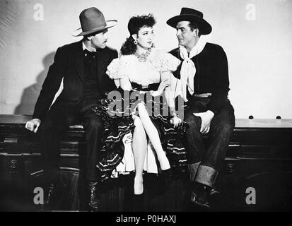 Pellicola originale titolo: Mia cara clementina. Titolo inglese: Mia cara clementina. Regista: JOHN FORD. Anno: 1946. Stelle: Henry Fonda; Victor Mature; LINDA DARNELL. Credito: 20TH CENTURY FOX / Album Foto Stock