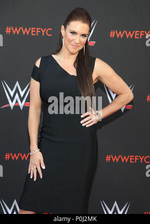 A nord di Hollywood, CA, Stati Uniti d'America. Il 6 giugno, 2018. 06 Giugno 2018 - a nord di Hollywood, California - Stephanie McMahon. WWE FYC evento tenutosi a Saban Media Center presso la Accademia di televisione. Credito foto: F. Sadou/AdMedia Credito: F. Sadou/AdMedia/ZUMA filo/Alamy Live News Foto Stock