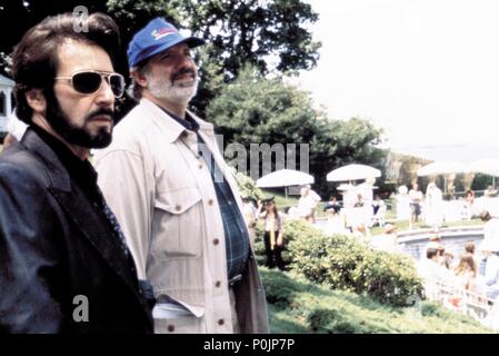 Pellicola originale titolo: Carlito's Way. Titolo inglese: Carlito's Way. Regista: Brian De Palma. Anno: 1993. Stelle: AL PACINO; Brian De Palma. Credito: Universal Pictures / Goldman, LOUIS / Album Foto Stock