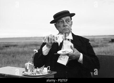 Pellicola originale titolo: IL RAILROADER. Titolo inglese: il RAILROADER. Regista: GERRY POTTERTON. Anno: 1965. Stelle: BUSTER KEATON. Foto Stock