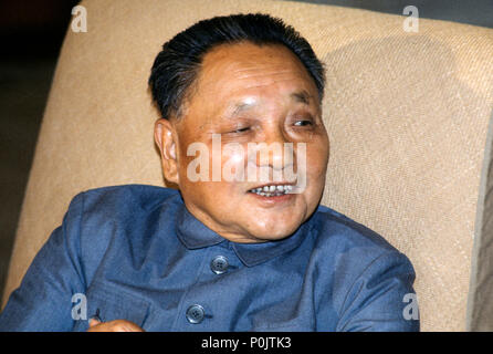 DENG XIAOPING semiscafi leader era fondamentale di leader della Repubblica popolare cinese Foto Stock