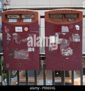 Vicenza, Italia - 26 Maggio 2018: Italiano di caselle di posta Foto Stock