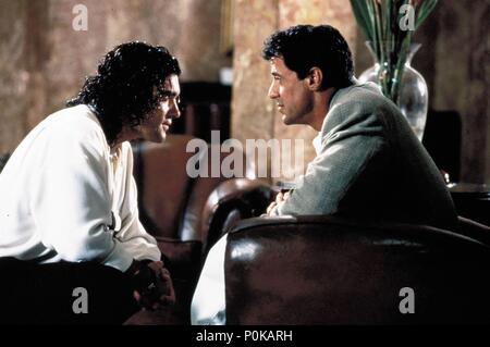 Pellicola originale titolo: assassini. Titolo inglese: assassini. Regista: Richard Donner. Anno: 1995. Stelle: Antonio Banderas; Sylvester Stallone. Credito: WARNER BROTHERS / Album Foto Stock