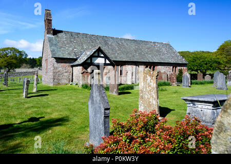 St Catherines chiesa, Boot, Eskdale,Lake District, Cumbria, Inghilterra Foto Stock