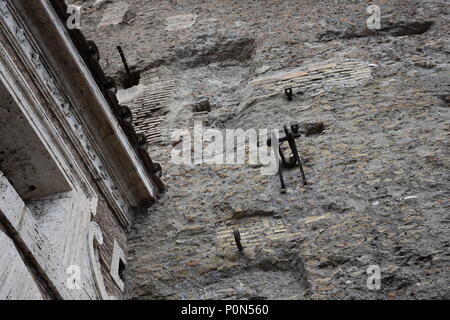 Roma, 17 maggio 2018, reportage da S. Angelo. Esterne e interne. Le architetture di esterni. Foto Stock