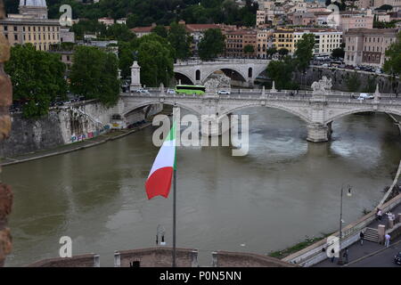 Roma, 17 maggio 2018, reportage da S. Angelo. Esterne e interne. Panorama. Foto Stock