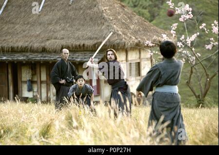 Pellicola originale titolo: L'ULTIMO SAMURAI. Titolo inglese: L'ULTIMO SAMURAI. Regista: Edward Zwick. Anno: 2003. Stelle: SOSUKE IKEMATSU. Credito: WARNER BROS. / Album Foto Stock