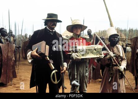 Pellicola originale titolo: Montagne della Luna. Titolo italiano: Le Montagne della Luna. Regista: BOB RAFELSON. Anno: 1990. Stelle: PATRICK BERGIN; IAIN GLEN. Credito: TRI STAR foto / Album Foto Stock