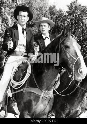 Pellicola originale titolo: il BRET MAVERICK-TV. Titolo inglese: il BRET MAVERICK-TV. Anno: 1981. Stelle: James Garner; JACK KELLY. Credito: WARNER BROS. Televisione / Album Foto Stock