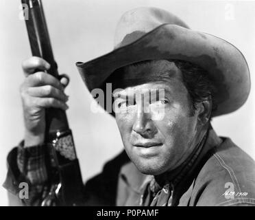 Pellicola originale titolo: WINCHESTER' 73. Titolo inglese: WINCHESTER' 73. Regista: Anthony Mann. Anno: 1950. Stelle: JAMES STEWART. Credito: Universal Pictures / Album Foto Stock