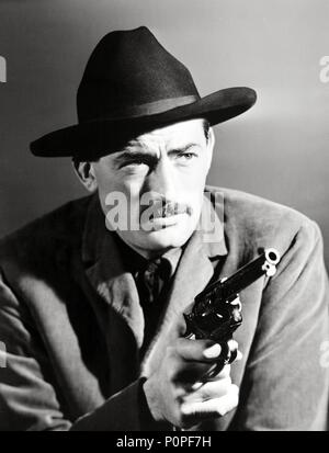 Pellicola originale titolo: IL GUNFIGHTER. Titolo inglese: il GUNFIGHTER. Regista: Henry King. Anno: 1950. Stelle: Gregory Peck. Credito: 20TH CENTURY FOX / Album Foto Stock