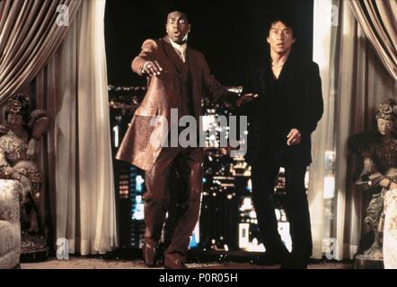 Pellicola originale titolo: Rush Hour 2. Titolo inglese: Rush Hour 2. Regista: Brett Ratner. Anno: 2001. Stelle: Chris Tucker; Jackie Chan. Credito: New Line Cinema / Vetro, BEN / Album Foto Stock