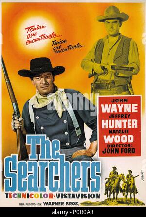 Pellicola originale titolo: i ricercatori. Titolo italiano: i ricercatori. Regista: JOHN FORD. Anno: 1956. Credito: WARNER BROTHERS / Album Foto Stock