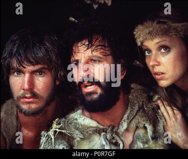 Pellicola originale titolo: CAVEMAN. Titolo inglese: CAVEMAN. Regista: CARL GOTTLIEB. Anno: 1981. Stelle: Dennis Quaid; Ringo Starr; SHELLEY LUNGO. Credito: United Artists / Album Foto Stock