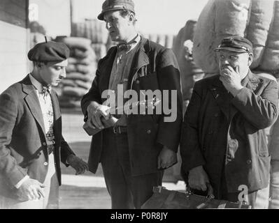 Pellicola originale titolo: STEAMBOAT BILL JR. Titolo inglese: STEAMBOAT BILL JR. Regista: CHARLES REISNER. Anno: 1928. Stelle: BUSTER KEATON; ERNEST TORRENCE. Credito: United Artists / Album Foto Stock