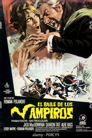 Pellicola originale titolo: il vampiro intrepidi assassini. Titolo inglese: il vampiro intrepidi assassini. Regista: Roman Polanski. Anno: 1967. Credito: Cadre film/Filmways Pictures / Album Foto Stock