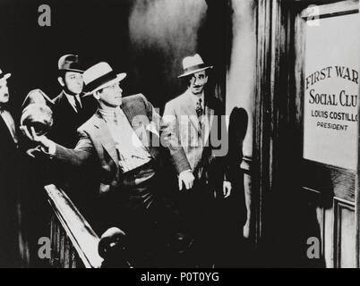 Pellicola originale titolo: Scarface. Titolo inglese: Scarface. Regista: Howard Hawks. Anno: 1932. Credito: United Artists / Album Foto Stock