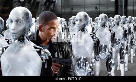 Pellicola originale titolo: Io, Robot. Titolo inglese: Io, Robot. Regista: ALEX PROYAS. Anno: 2004. Stelle: Will Smith. Credito: 20TH CENTURY FOX / GERLITZ, AVA V. / Album Foto Stock