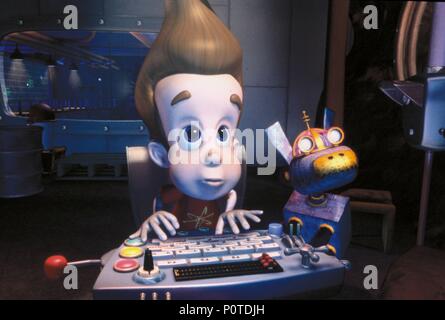 Pellicola originale titolo: JIMMY NEUTRON: BOY GENIUS. Titolo inglese: JIMMY NEUTRON: BOY GENIUS. Regista: John A. DAVIS. Anno: 2001. Credito: Nickelodeon Movies/DNA Productions/O ENTERTAINMENT / Album Foto Stock