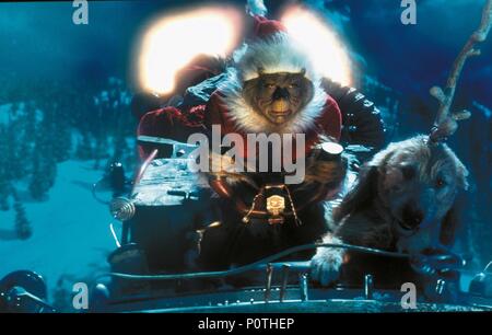 Pellicola originale titolo: come il Grinch ha rubato il natale. Titolo inglese: GRINCH, i. Regista: Ron Howard. Anno: 2000. Stelle: Jim Carrey. Credito: UNIVERSAL / Album Foto Stock
