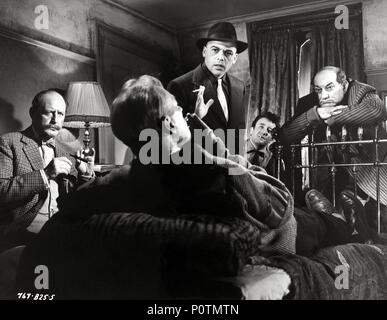 Pellicola originale titolo: IL LADYKILLERS. Titolo inglese: il LADYKILLERS. Regista: ALEXANDER MACKENDRICK. Anno: 1955. Stelle: CECIL PARKER; HERBERT LOM; Peter Sellers; Alec Guinness; Danny verde. Credito: EALING/RANK / Album Foto Stock