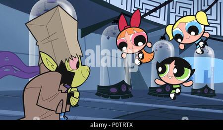 Pellicola originale titolo: le Superchicche. Titolo inglese: il powerpuff girls. Regista: CRAIG MCCRACKEN. Anno: 2002. Credito: Cartoon Network/WARNER BROS / Album Foto Stock