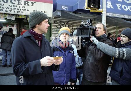 Pellicola originale Titolo: Sunshine eterna della mente immacolata. Titolo inglese: Sunshine eterna della mente immacolata. Regista: Michel Gondry. Anno: 2004. Stelle: Jim Carrey; Michel Gondry. Credito: Focus Features / Album Foto Stock