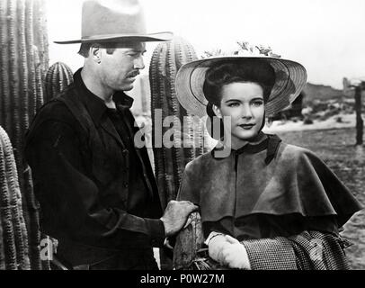 Pellicola originale titolo: Mia cara clementina. Titolo inglese: Mia cara clementina. Regista: JOHN FORD. Anno: 1946. Stelle: Henry Fonda; CATHY DOWNS. Credito: 20TH CENTURY FOX / Album Foto Stock