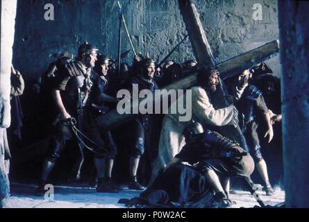 Pellicola originale titolo: LA PASSIONE DI CRISTO. Titolo italiano: LA PASSIONE DI CRISTO. Regista: Mel Gibson. Anno: 2004. Stelle: Jim Caviezel. Credit: ICONA DISTRIBUTION INC. / ANTONELLO, PHILIPPE / Album Foto Stock