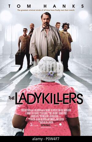 Pellicola originale titolo: IL LADYKILLERS. Titolo inglese: il LADYKILLERS. Regista: Ethan Coen; Joel Coen. Anno: 2004. Credito: Touchstone Pictures/JACOBSON COMPANY / Album Foto Stock