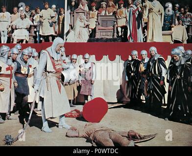 Pellicola originale titolo: RE RICHARD e i crociati. Titolo inglese: RE RICHARD e i crociati. Regista: David Butler. Anno: 1954. Stelle: GEORGE SANDERS. Credito: WARNER BROTHERS / Album Foto Stock