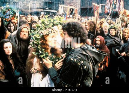 Pellicola originale titolo: Robin Hood. Titolo inglese: Robin Hood. Regista: JOHN IRVIN. Anno: 1991. Stelle: Uma Thurman; PATRICK BERGIN. Credito: 20TH CENTURY FOX / Album Foto Stock