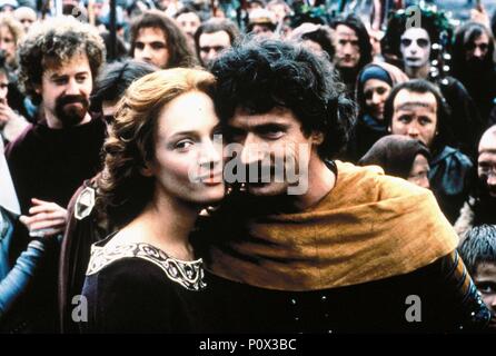 Pellicola originale titolo: Robin Hood. Titolo inglese: Robin Hood. Regista: JOHN IRVIN. Anno: 1991. Stelle: Uma Thurman; PATRICK BERGIN. Credito: 20TH CENTURY FOX / Album Foto Stock