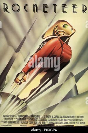 Pellicola originale titolo: IL ROCKETEER. Titolo inglese: il ROCKETEER. Regista: Joe Johnston. Anno: 1991. Credito: Touchstone Pictures/SIVER PARTNER SCHERMO IV/GORDON COMPANY / Album Foto Stock