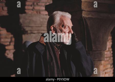 Pellicola originale titolo: il job italiano. Titolo inglese: il job italiano. Regista: F. Gary grigio. Anno: 2003. Stelle: Donald Sutherland. Credito: Paramount Pictures / Album Foto Stock