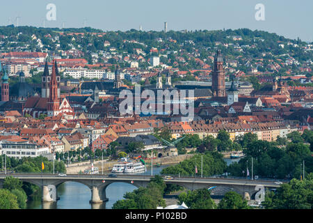 Dom, Neumünster, Würzburg, Germania Foto Stock